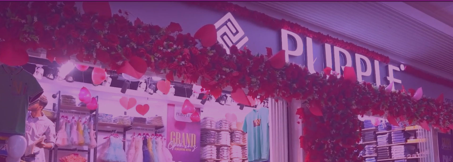 Grand Opening of PURPLE the art of life at Bashundhara City!
