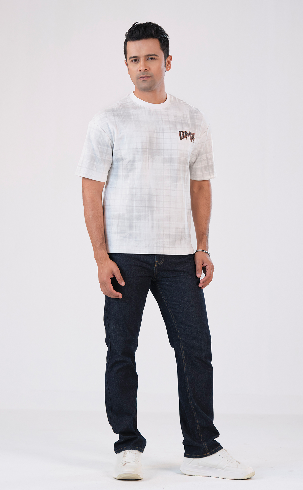 Purple Branded Round Neck tshirt