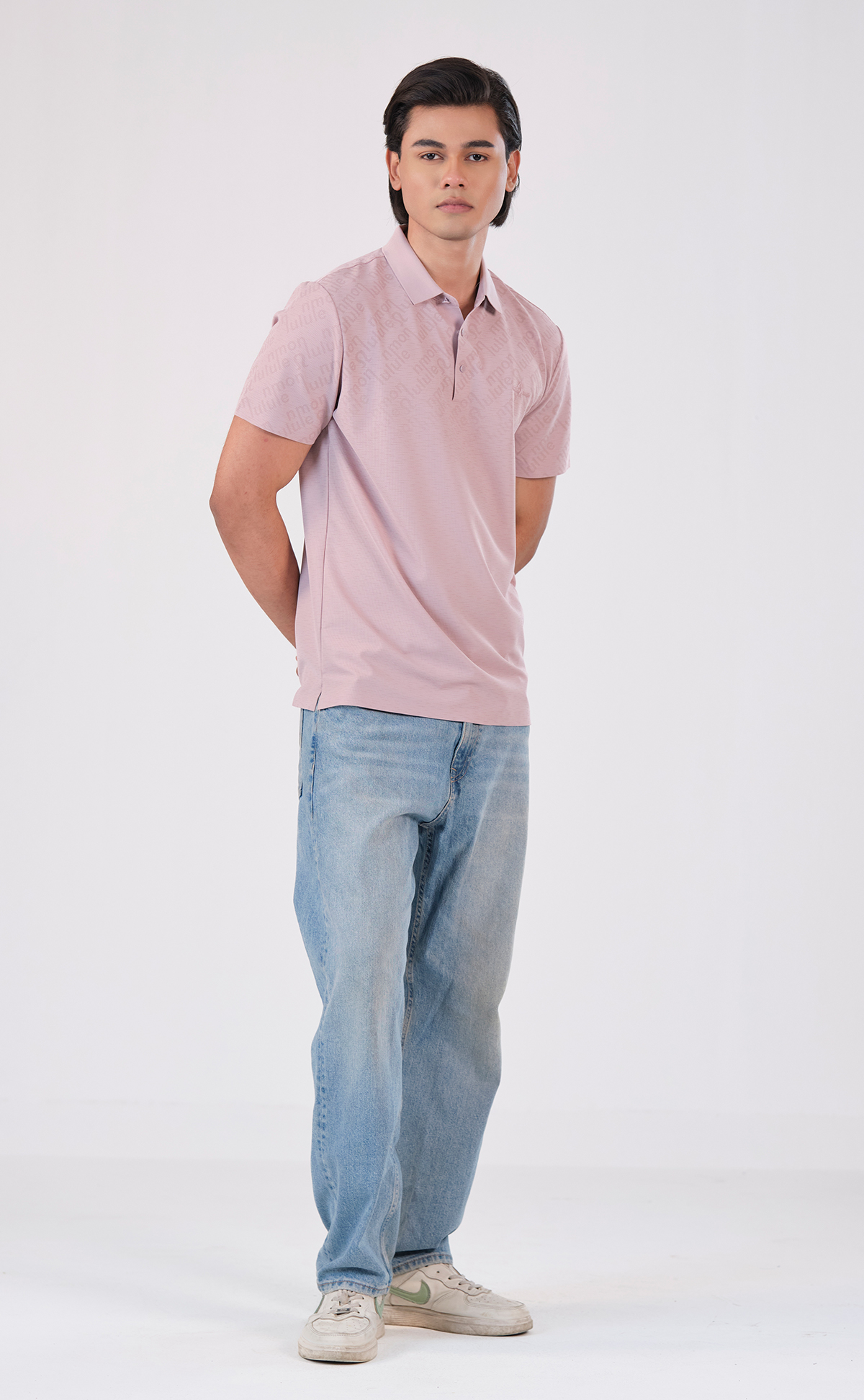 Purple Branded polo Shirt