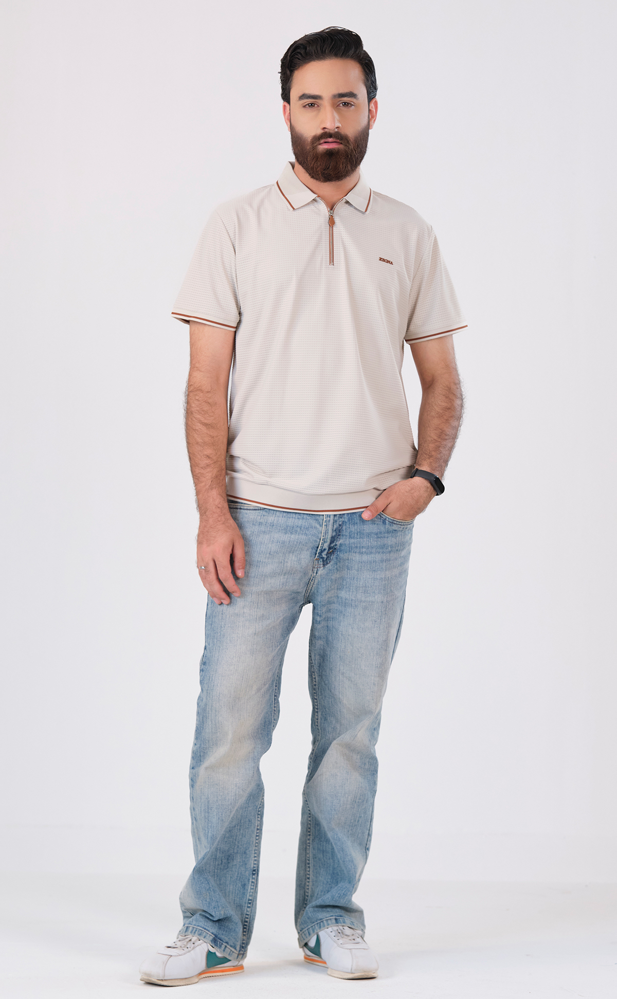 Purple Branded  polo