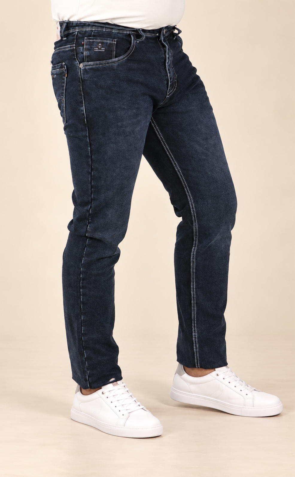 BRANDED DENIM PANT