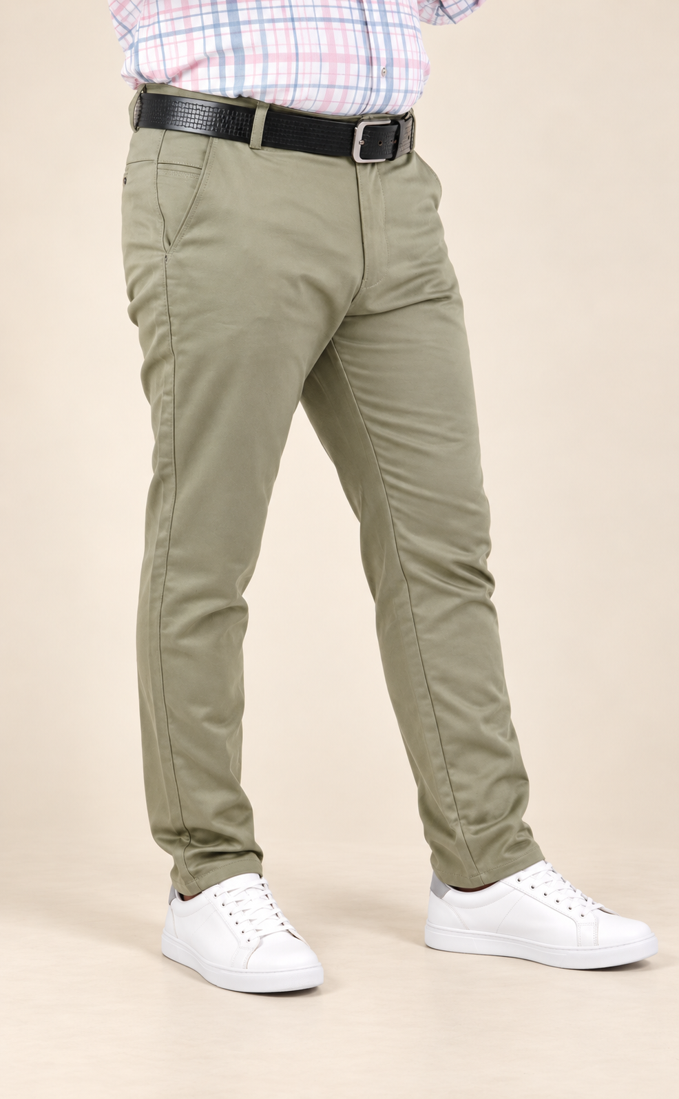 BRANDED NARROW COTTON PANT