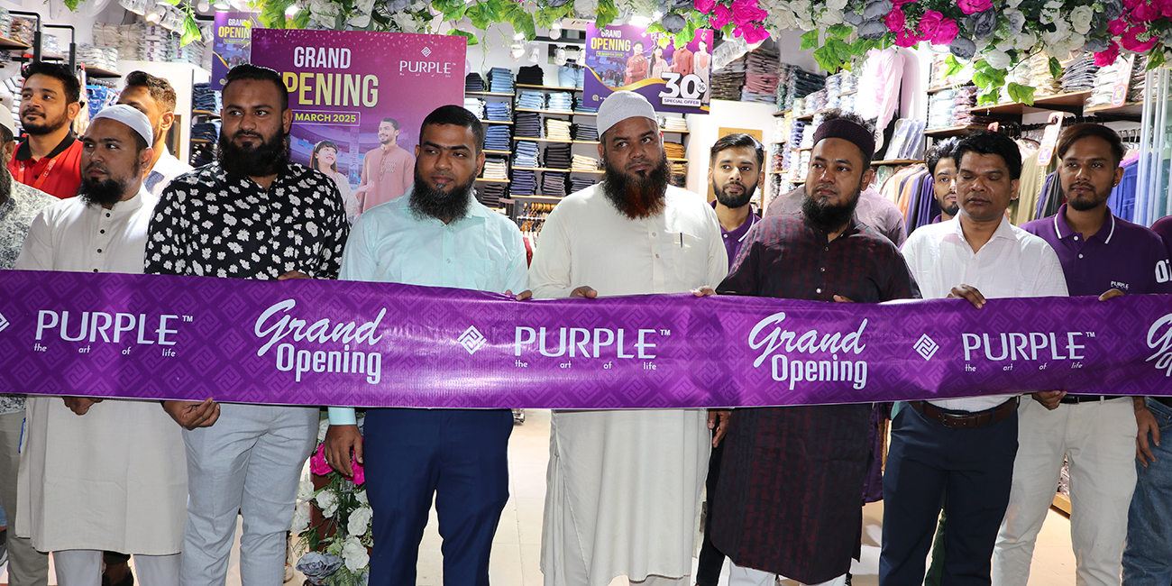 Grand Opening of PURPLE the art of life at Bashundhara City!