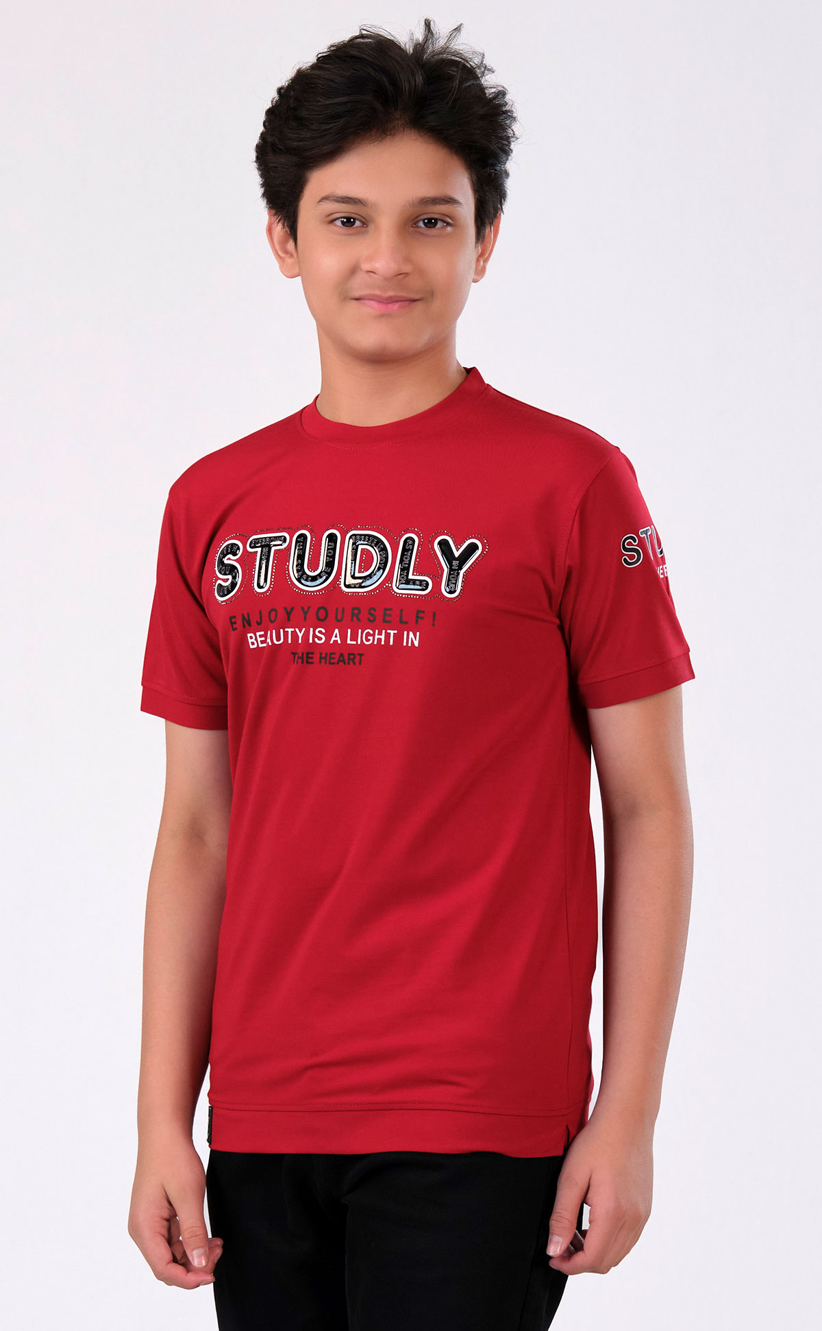 Purple Branded Boys TShirt