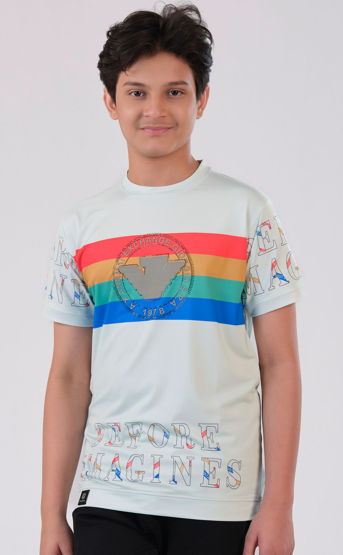 Purple Branded Boys TShirt