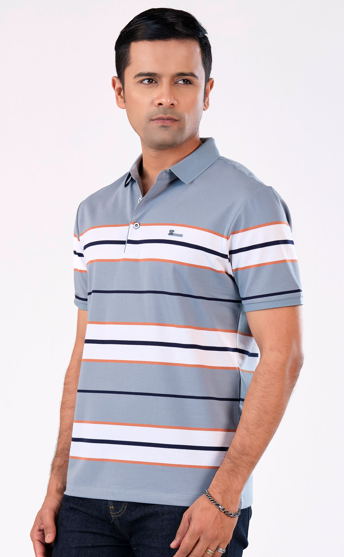 Purple Branded Polo Shirt